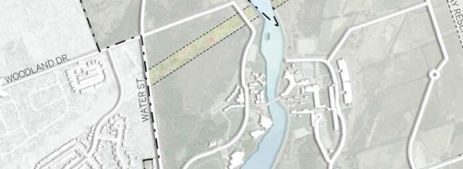 The heart of the Symons Campus: The Otonabee River